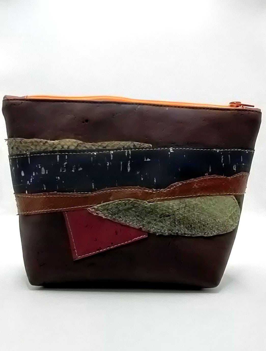 Grande trousse en cuir de poisson – Image 3