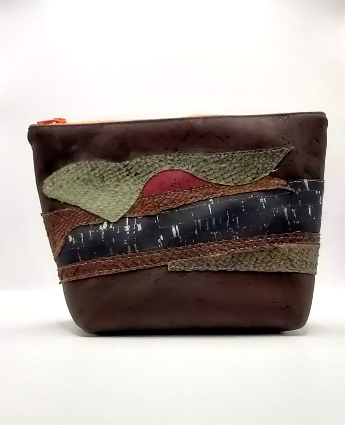 Grande trousse en cuir de poisson – Image 2