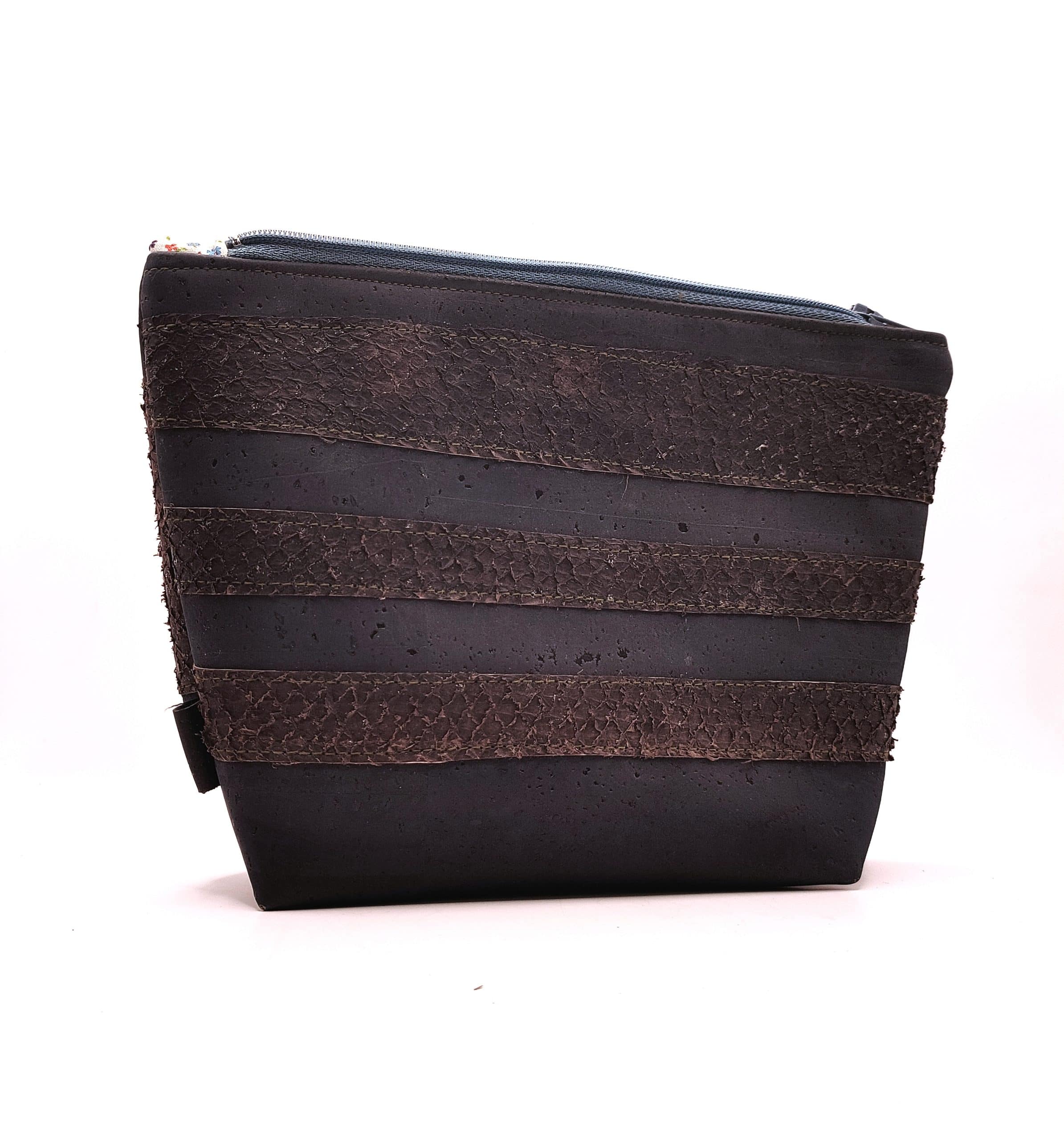 Grande trousse en cuir de poisson – Image 2