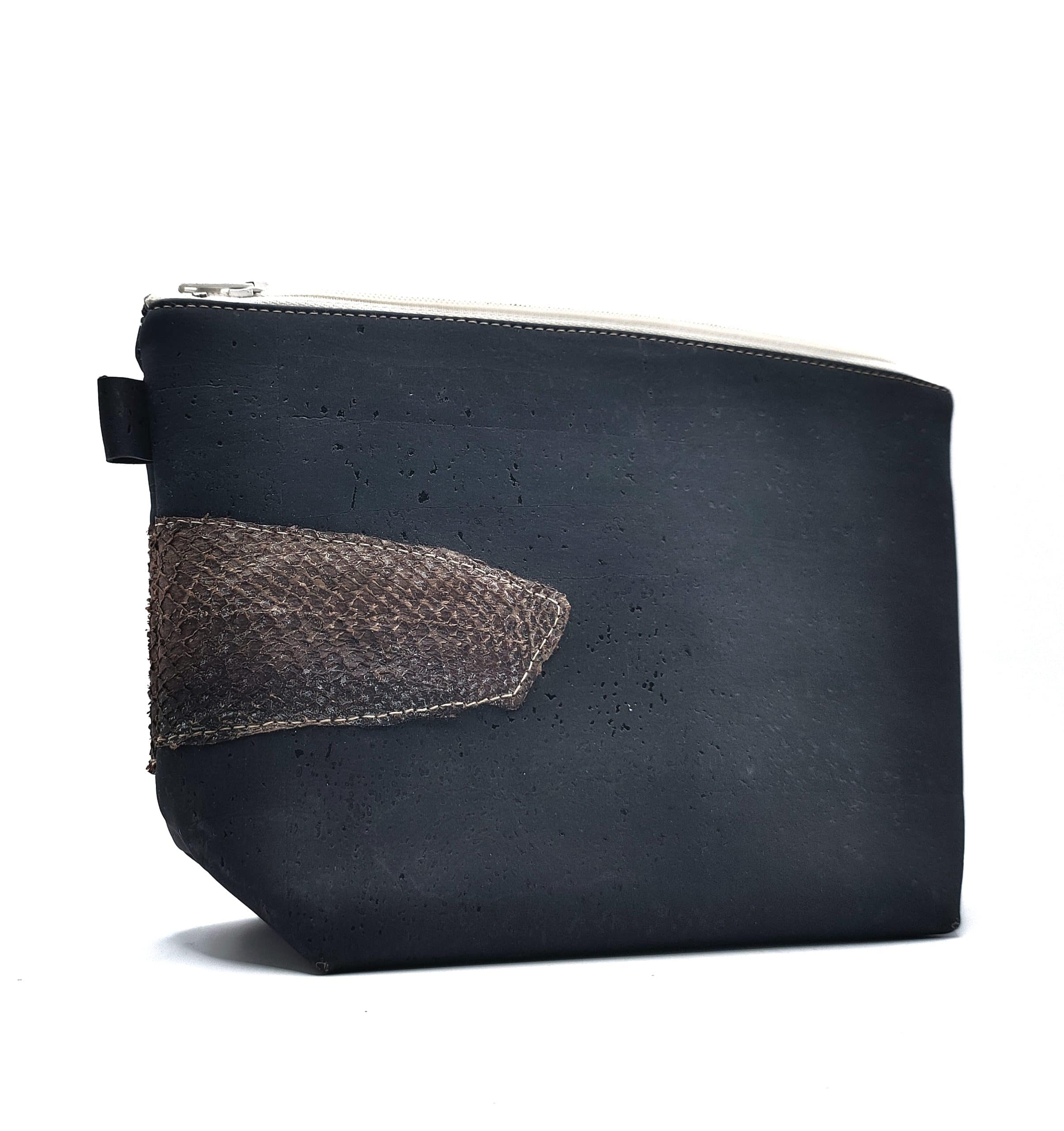 Grande trousse en cuir de poisson – Image 2