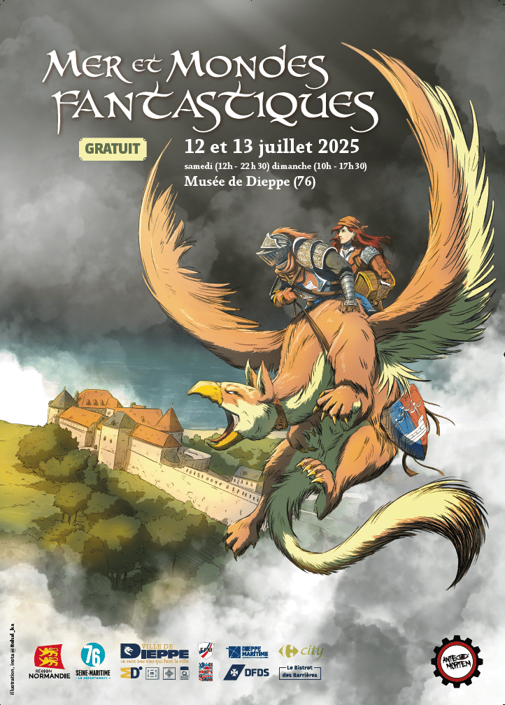 Affiche festival mer et mondes fantastiques